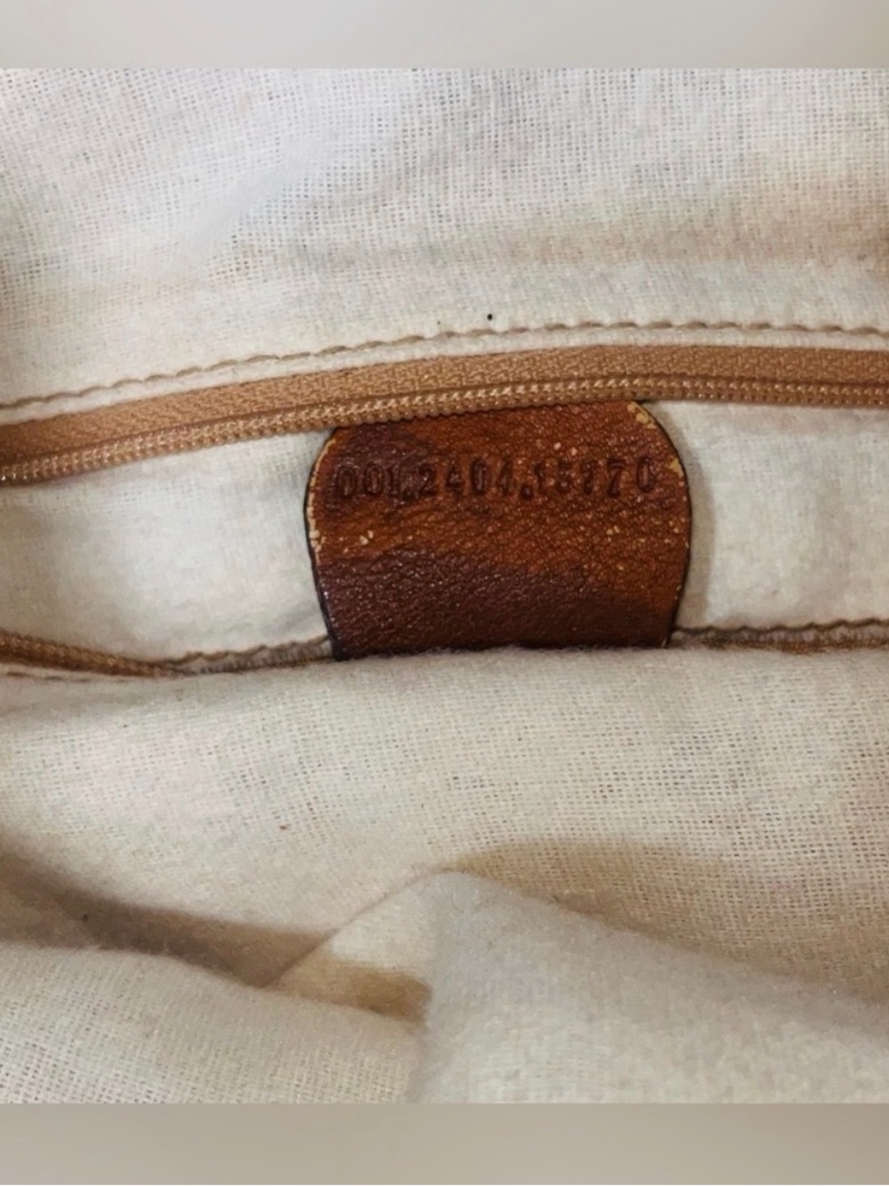Gucci Vtg Bamboo Leather Shoulder Bag - Picture 3 of 5